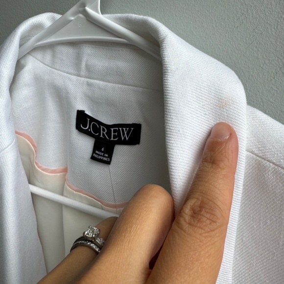 NWT JCrew Greta blazer in stretch linen blend - Picture 5 of 7